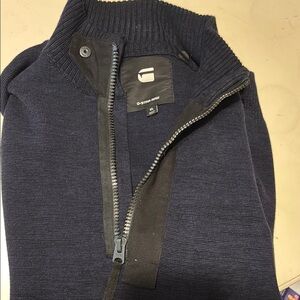G-Star Men's Navy Sweater